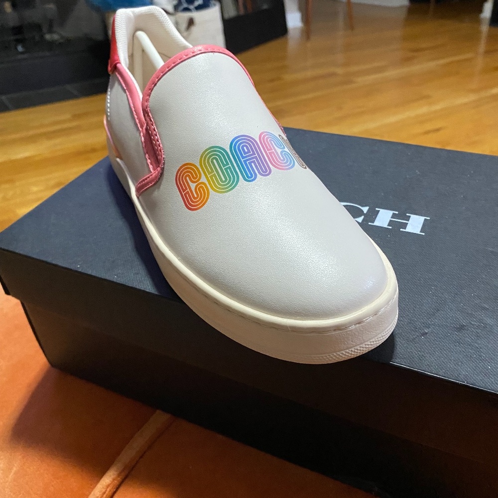 Coach Leather Special Edition Slip On